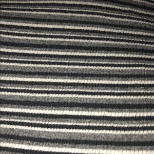 Long sleeve striped turtle neck